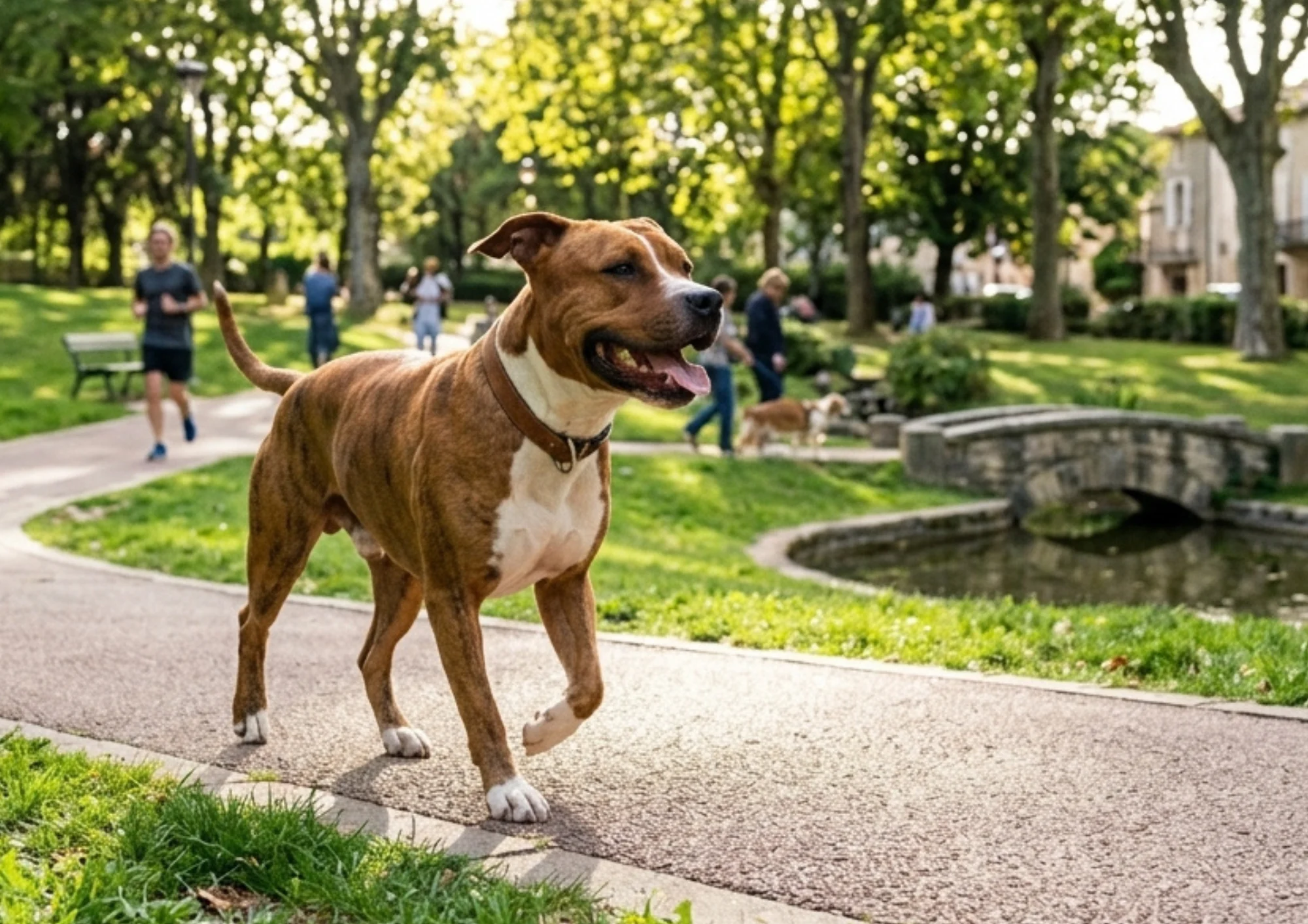 Chien de race American Staffordshire Terrier
